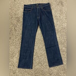 Giorgio Armani straight leg blue jeans 32x32